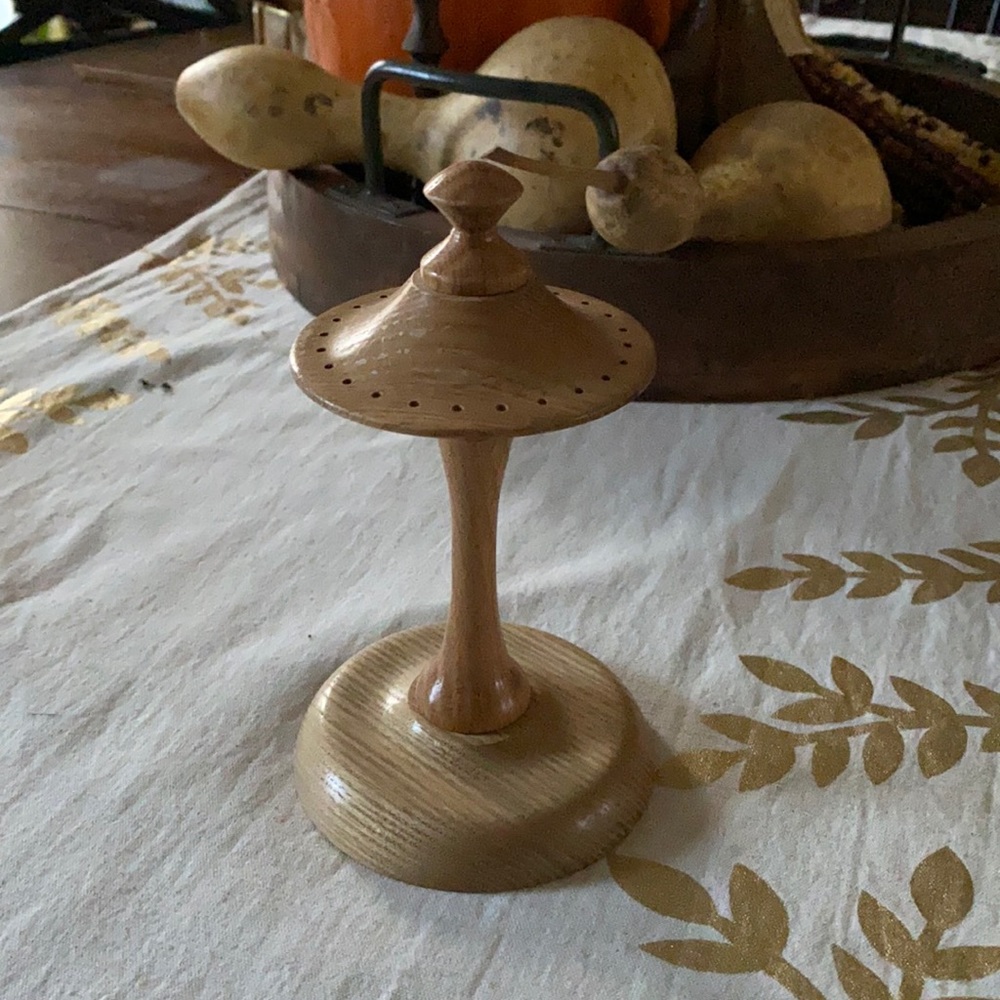 Wood Earring Holder